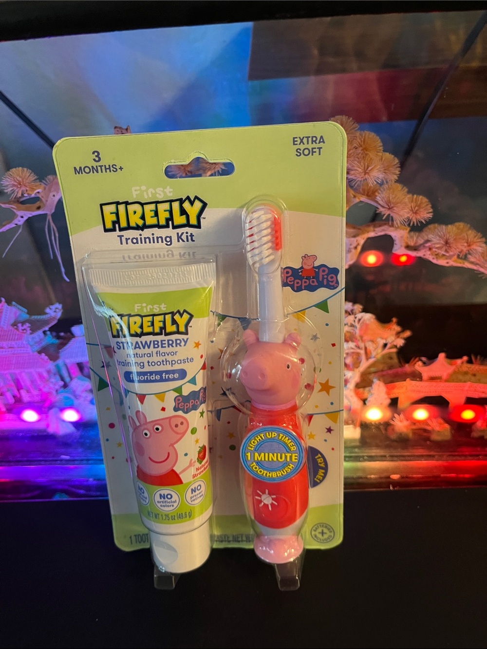 First Firefly Peppa Pig Strawberry Training Kit - Pink